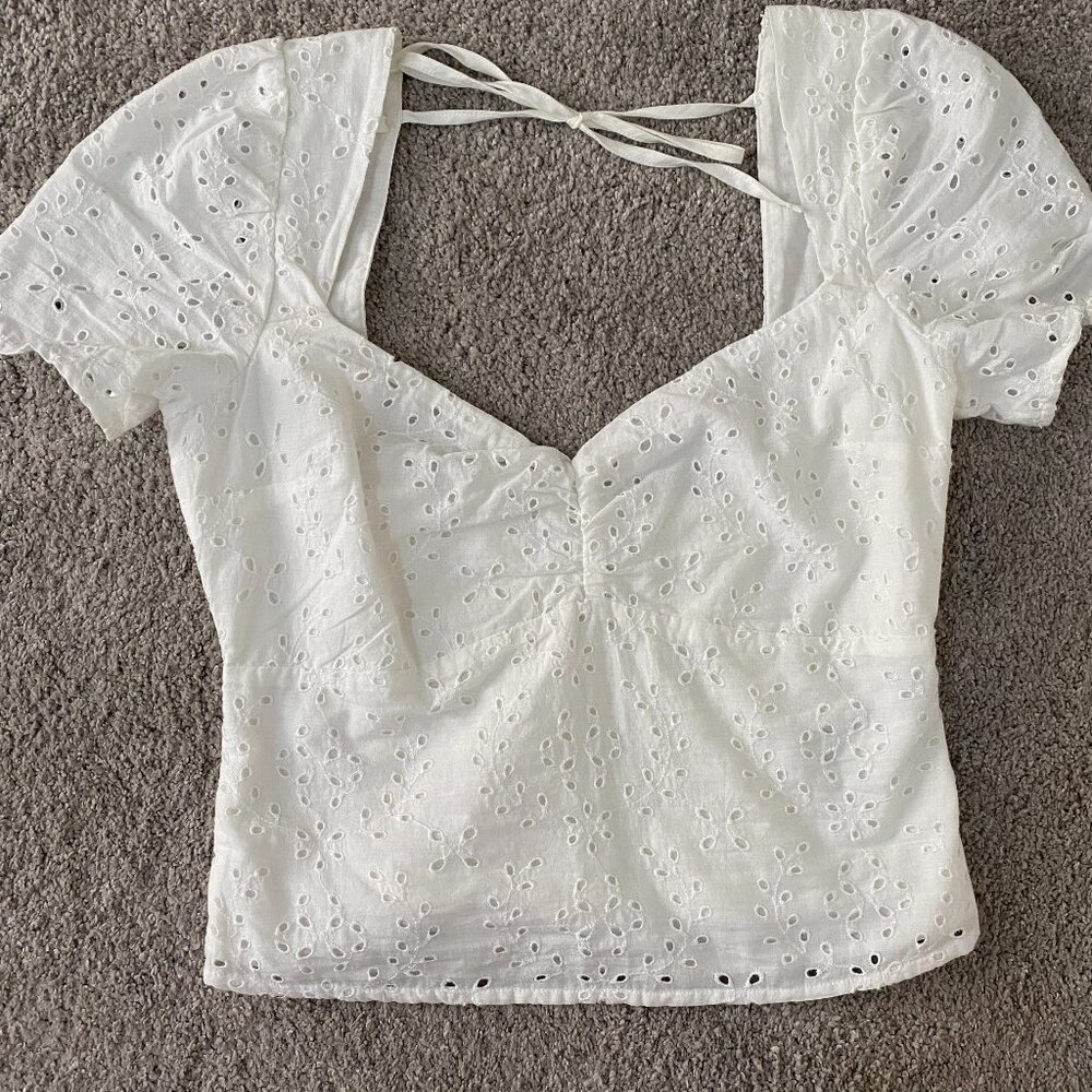 White Lace Top
